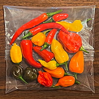 Assortiment de piments frais